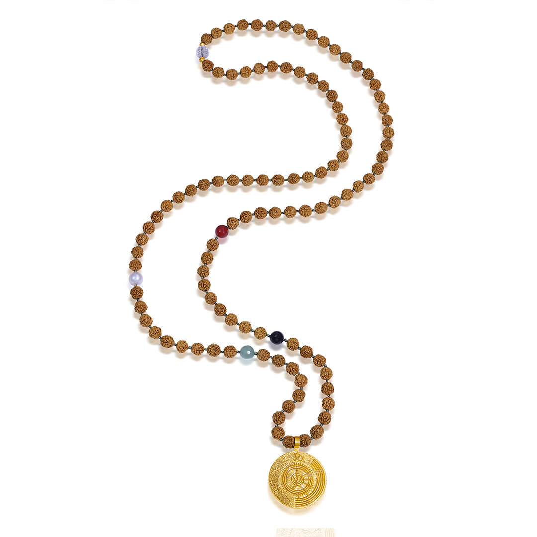 Five Elements Yantra Mala (goldbrass) 2