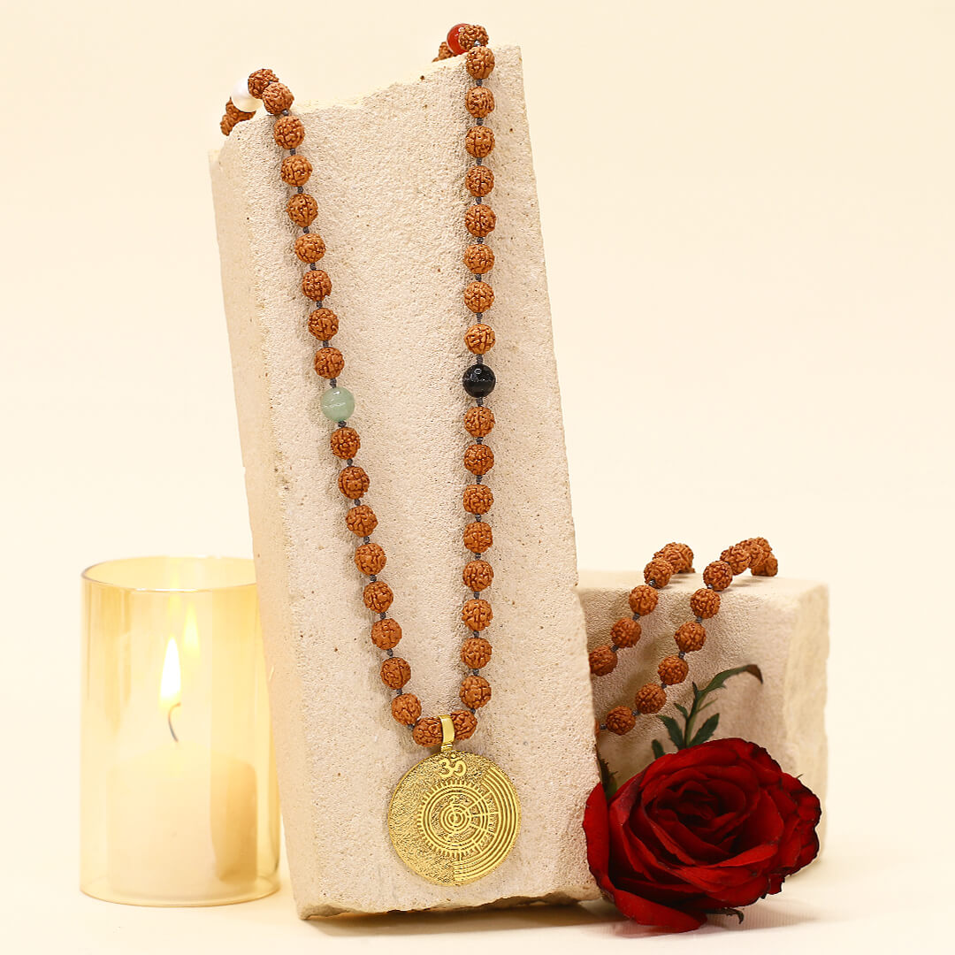 Five Elements Yantra Mala (goldbrass) 4