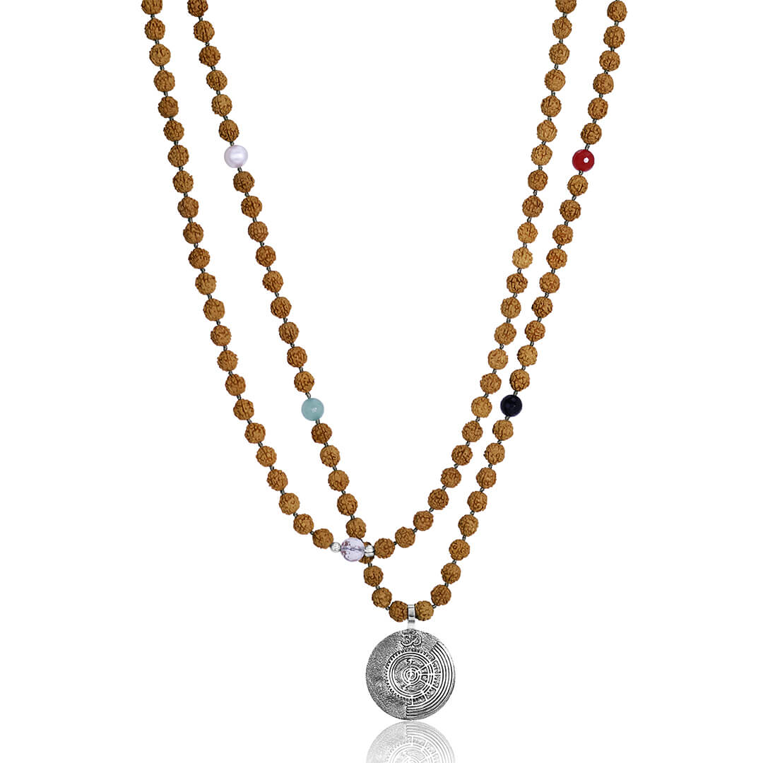 Five Elements Yantra Mala (silver) 1