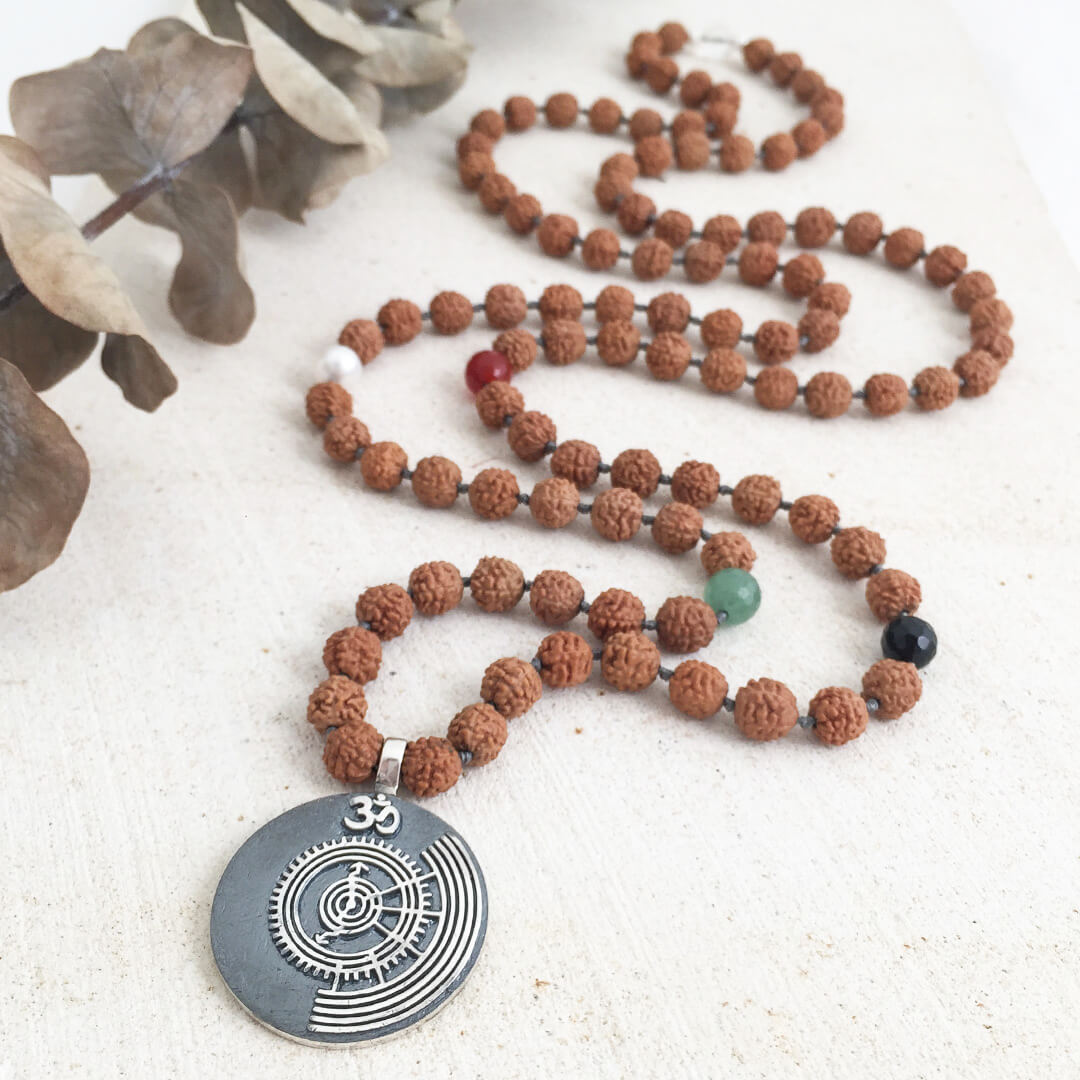 Five Elements Yantra Mala (silver) 5