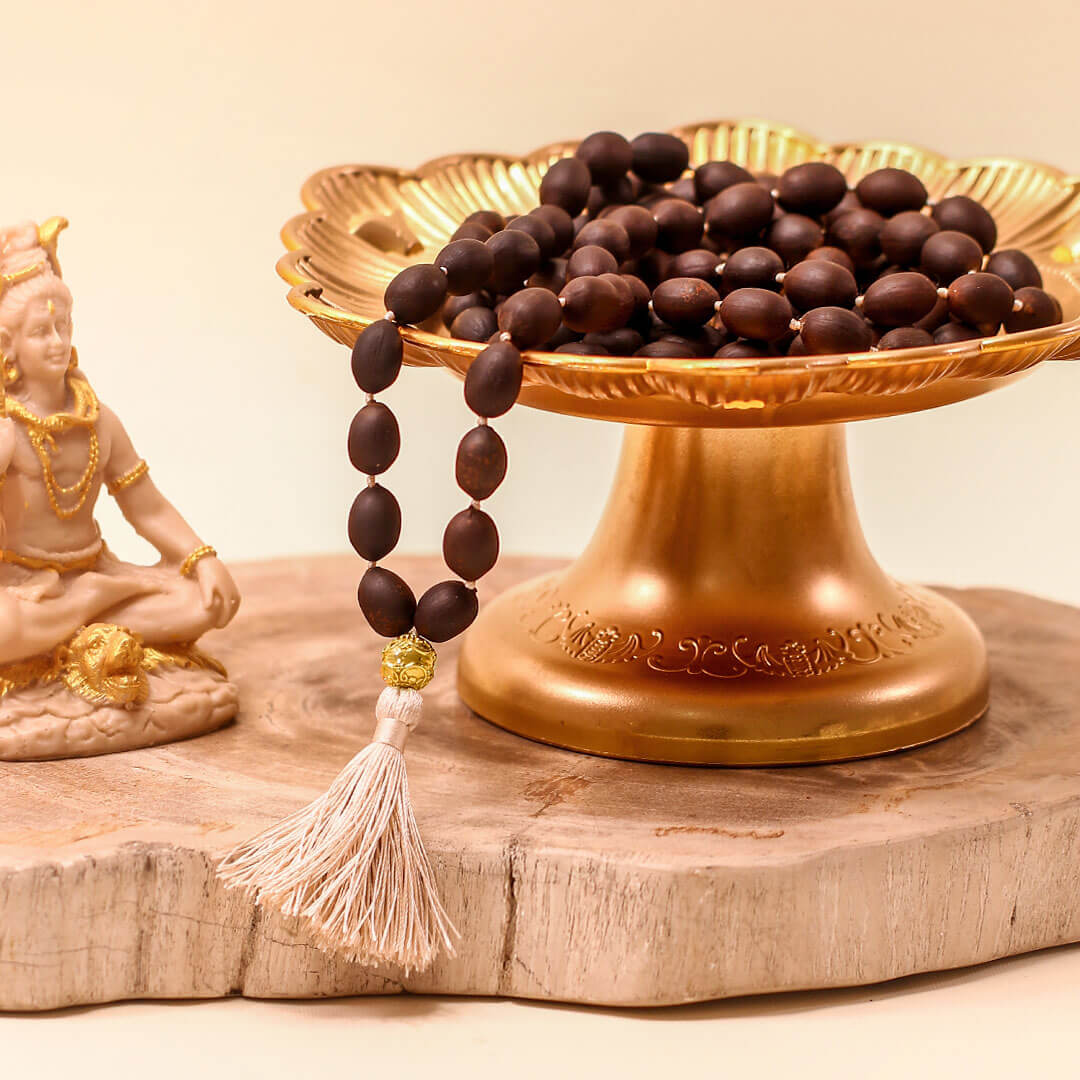 Lotus Dhyana Ash (gold) 108 – 4