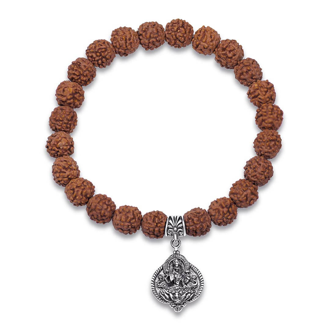 Good Luck Lakshmi Bracelet (silver) 1