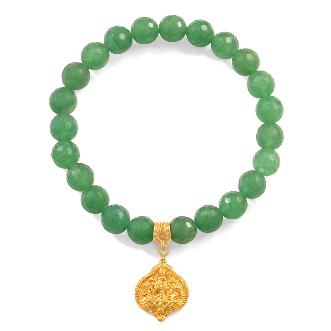 Lakshmi Happy Heart Bracelet (gold) 1