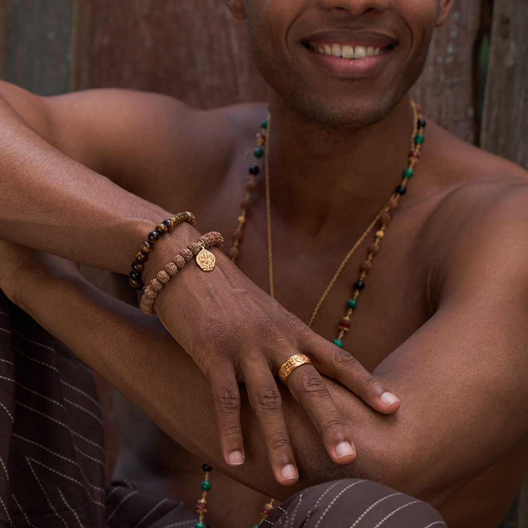 Devadeva Rudraksha (gold) 8