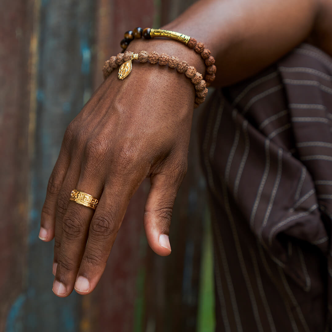 Devadeva Rudraksha (gold) 9