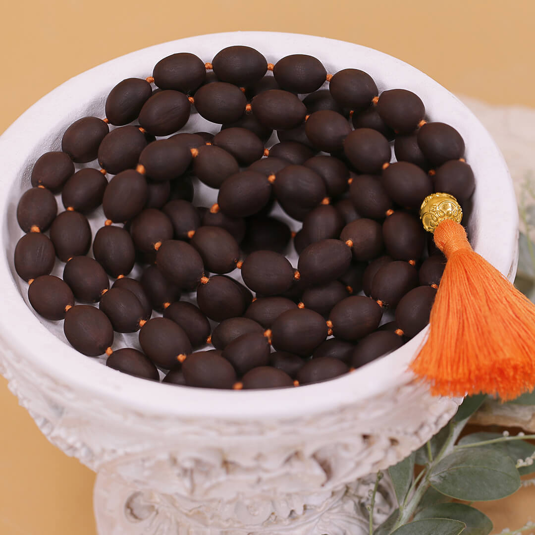 Lotus Dhyana Orange (gold) 108 – 4