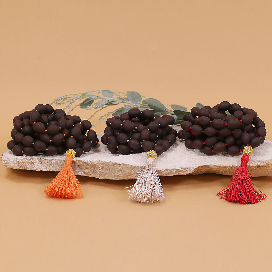 Lotus Dhyana Orange (gold) 108 – 5