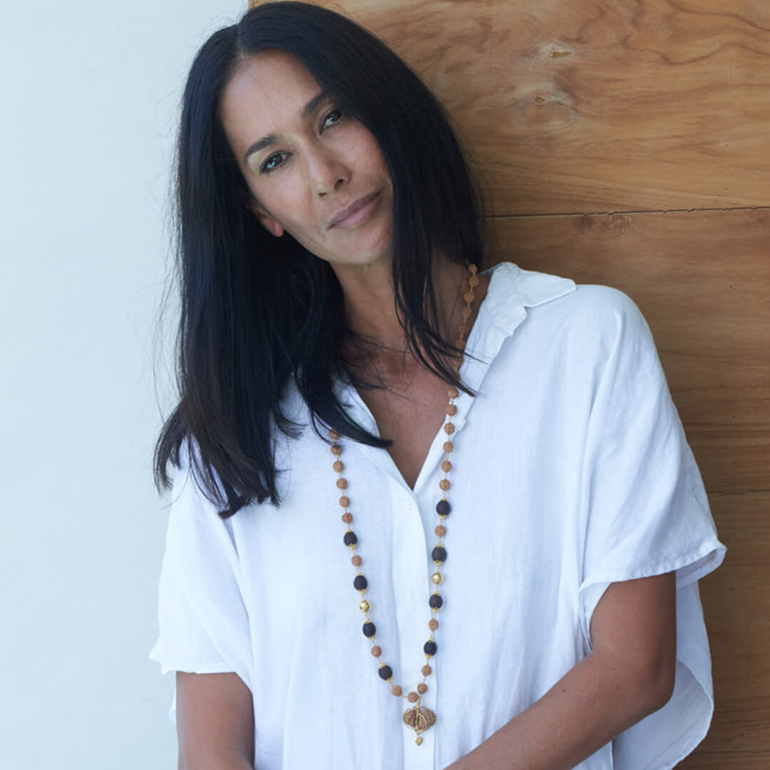 True Love Gaurishankar Bhakti Mala Necklace (gold) 7