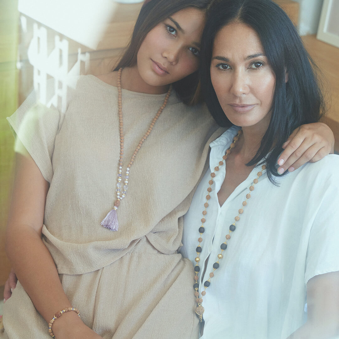 True Love Gaurishankar Bhakti Mala Necklace (gold) 8