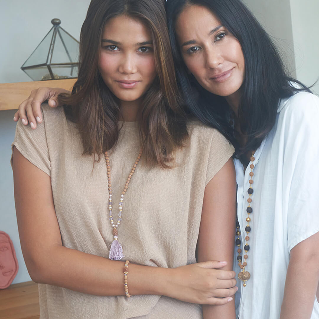 True Love Gaurishankar Bhakti Mala Necklace (gold) 9