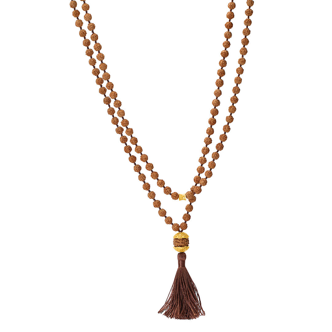 Buddha Earth with mukhi (brown) 1
