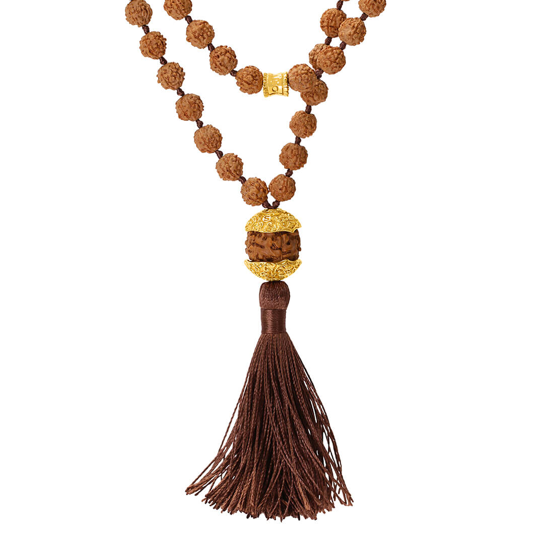 Buddha Earth with mukhi (brown) 2
