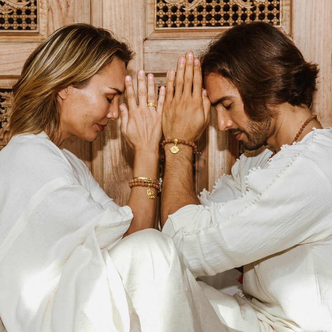 Mahadeva-Shiva-pendant-rudraksha-bracelet-(gold)-Square11