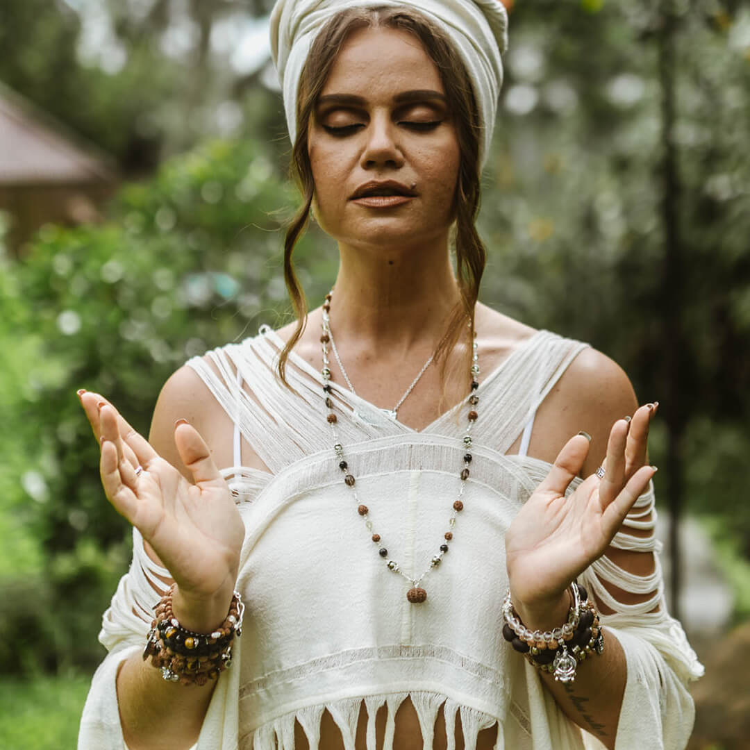 Mahadeva-Shiva-pendant-rudraksha-bracelet-(silver)-Square10