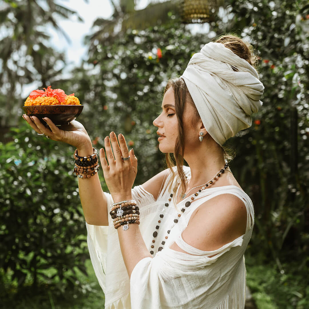 Mahadeva-Shiva-pendant-rudraksha-bracelet-(silver)-Square9