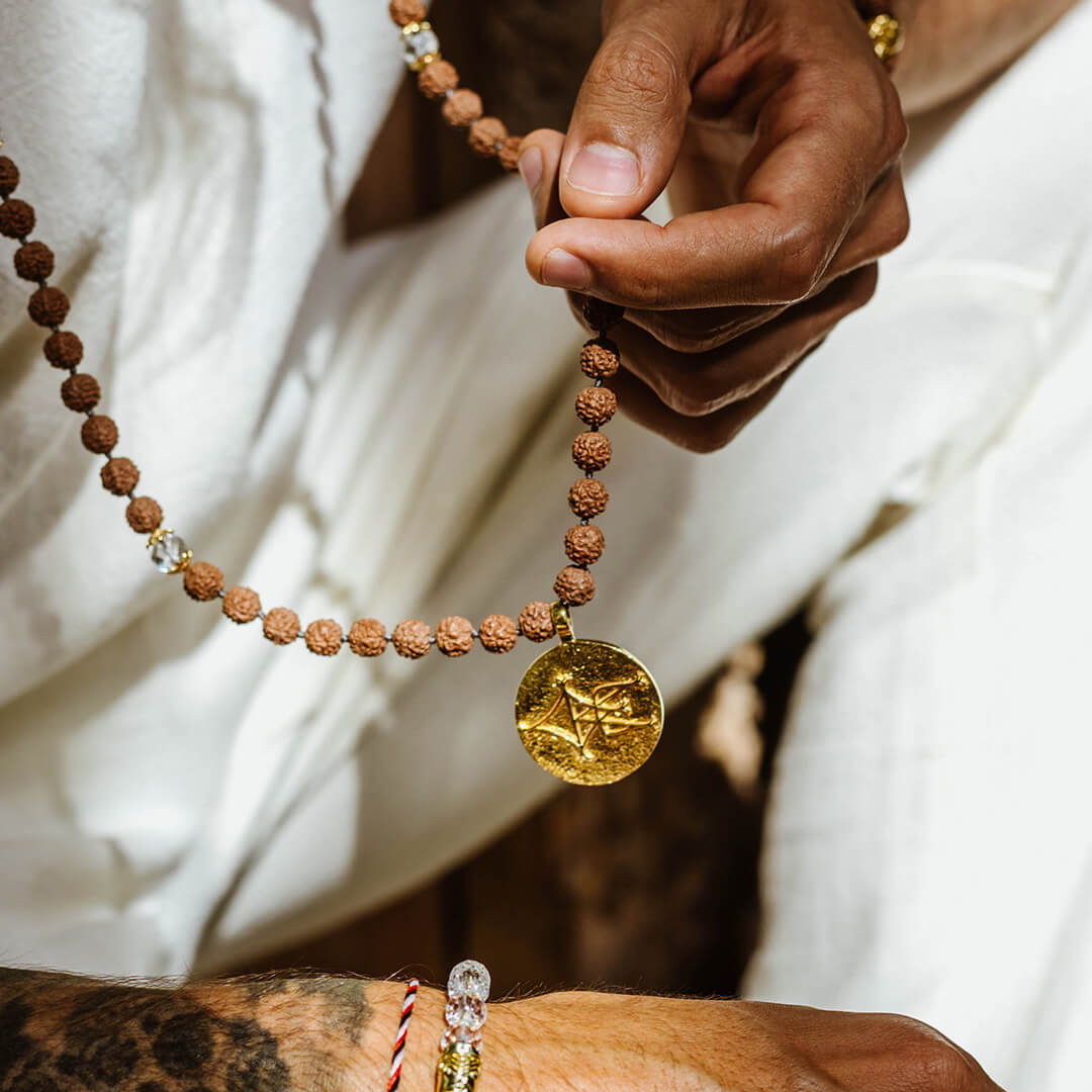 Shiva-Third-Eye-Crystal-Rudraksha-Mala-(gold)-10
