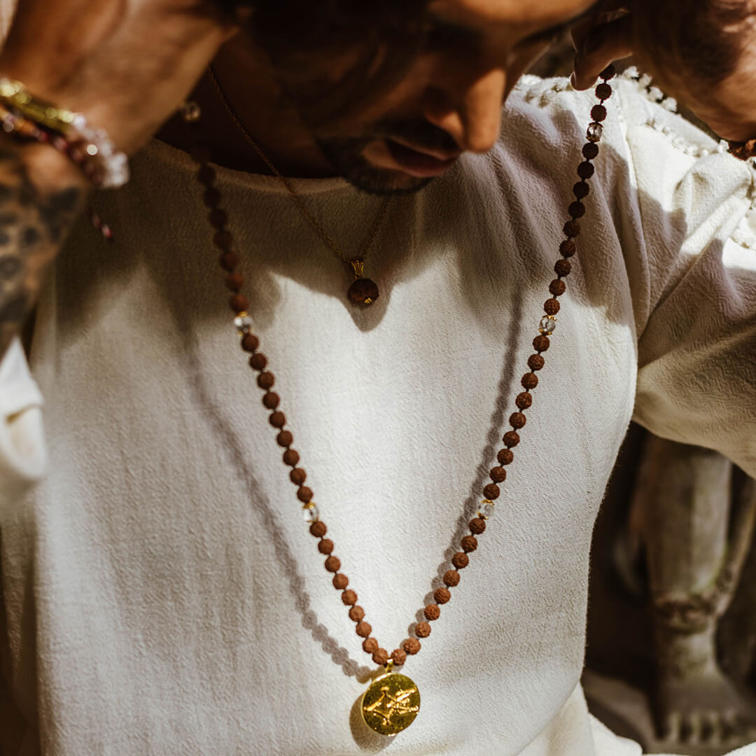 Shiva-Third-Eye-Crystal-Rudraksha-Mala-(gold)-7