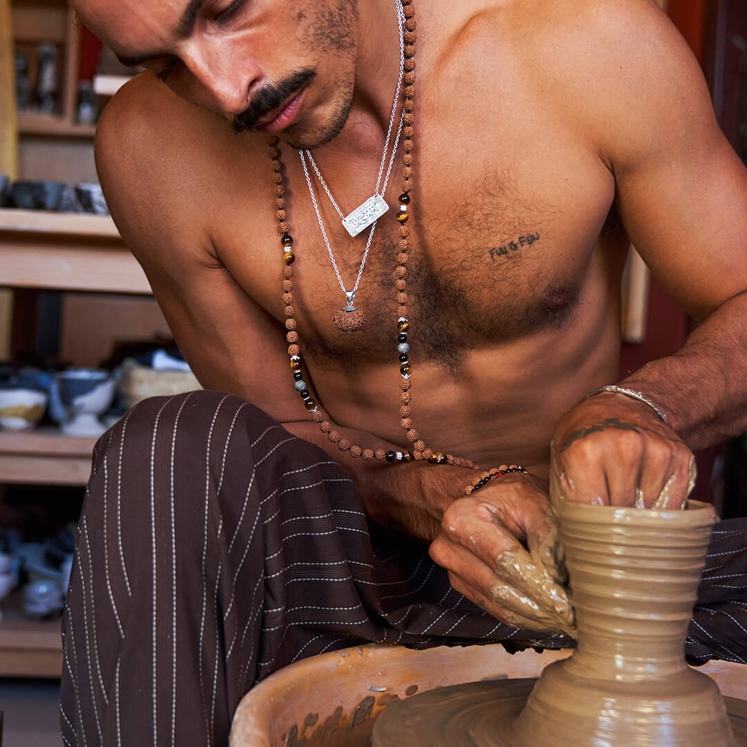 I AM DIVINE LOVE Mantra Necklace 10