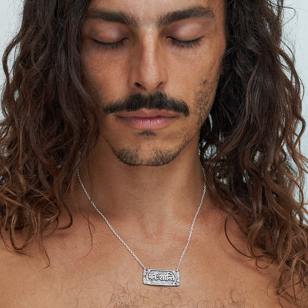 Peace of Mind Power Mantra Necklace 10