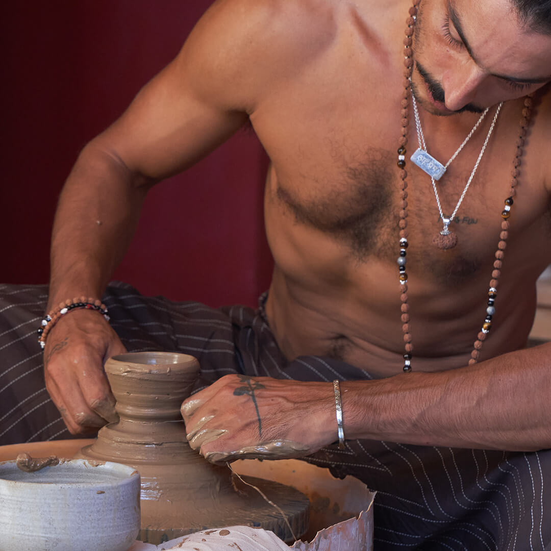 Shiva Mantra Cuff silver 13
