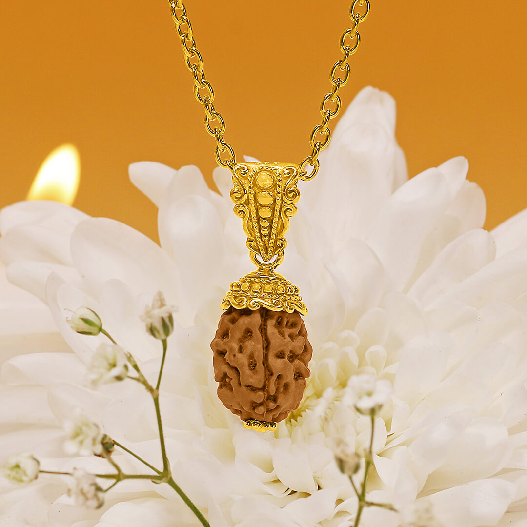 3 mukhi (gold) 3