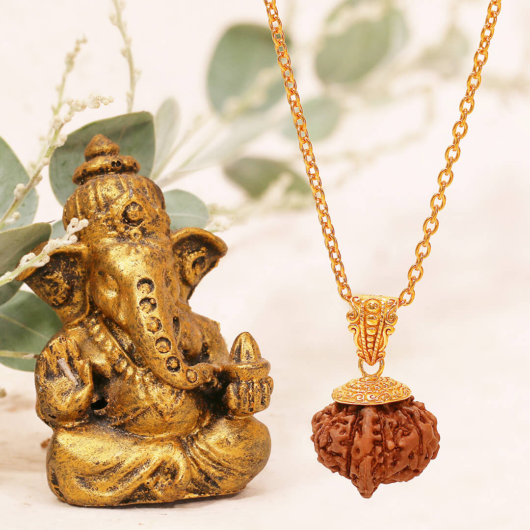 Ganesh Mukhi gold 3