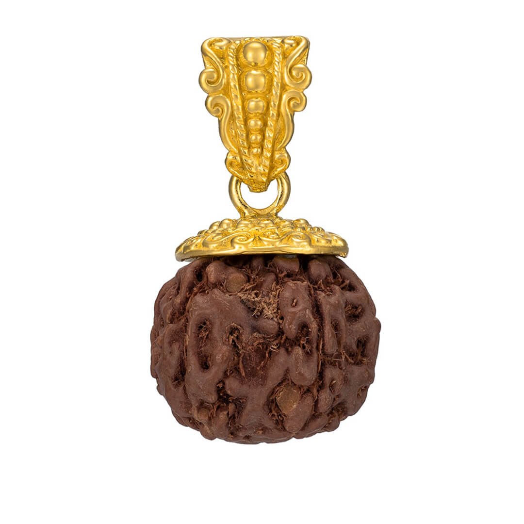 6 Mukhi gold 1