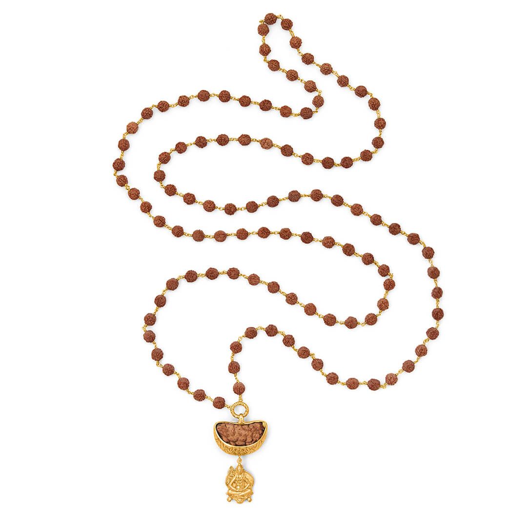 Shiva-1-Mukhi-Rudraksha-Mala-gold-2