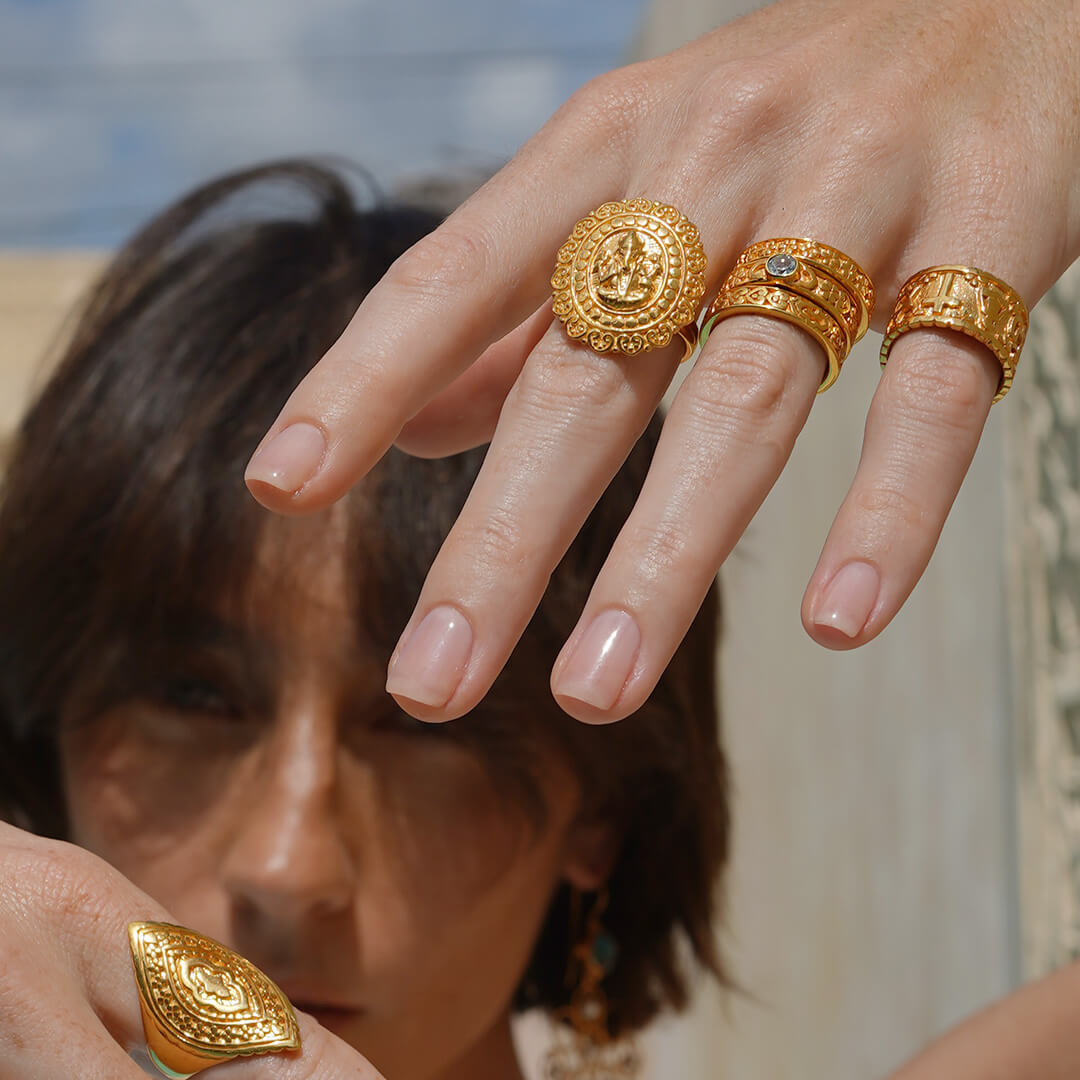 Ajna Blue Topaz gold 4