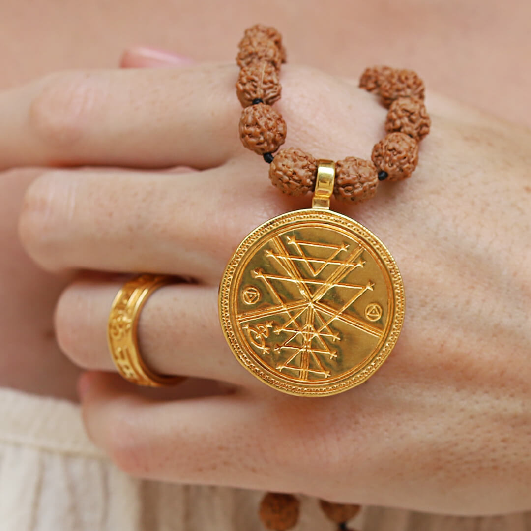 Gayatri Mala Green Aventurine-Amethyst 2