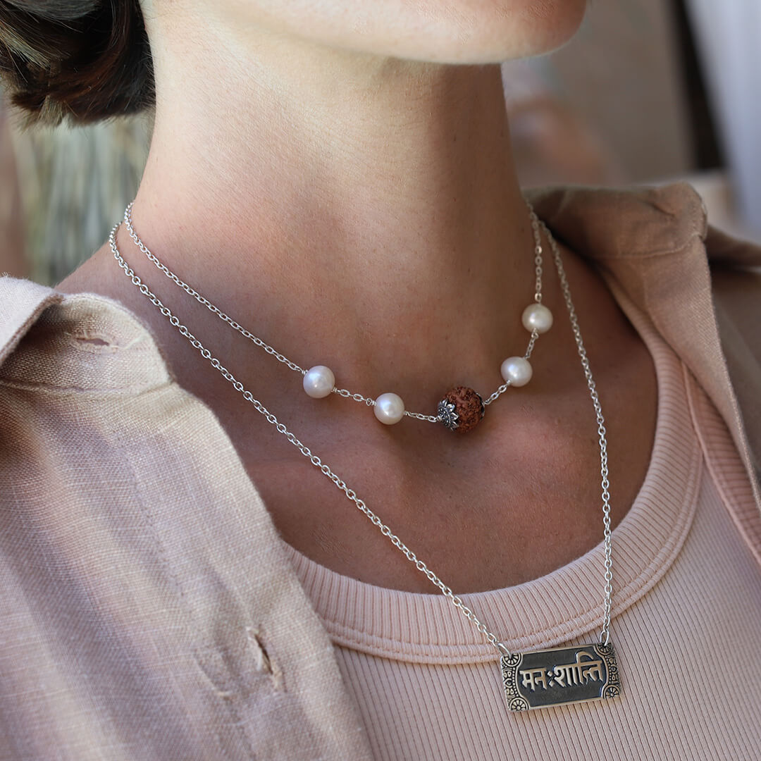 Peace of Mind Mantra necklace 2