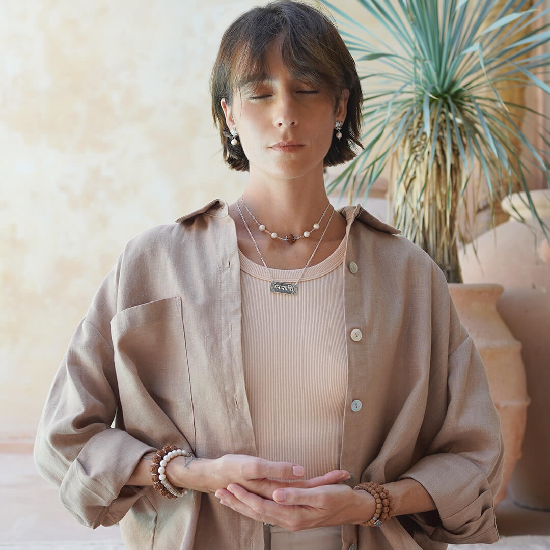 Peace of Mind Mantra necklace 4