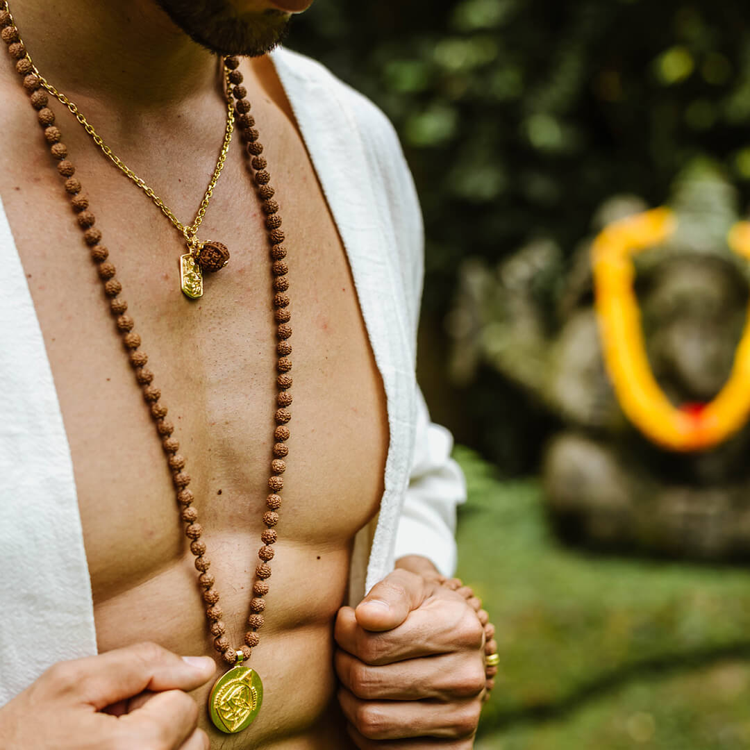 Ganesh Yantra Mala Gold 5