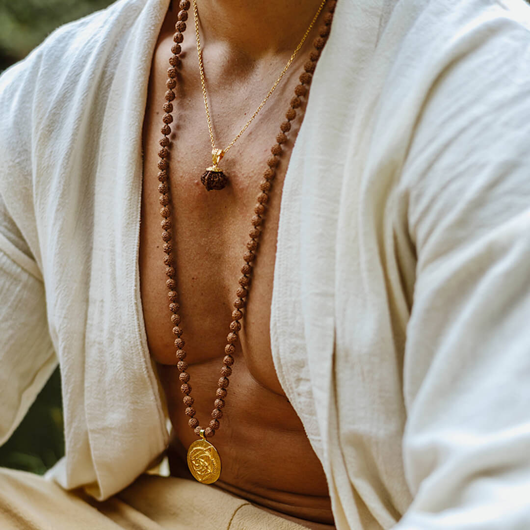 Ganesh Yantra Mala Gold 6