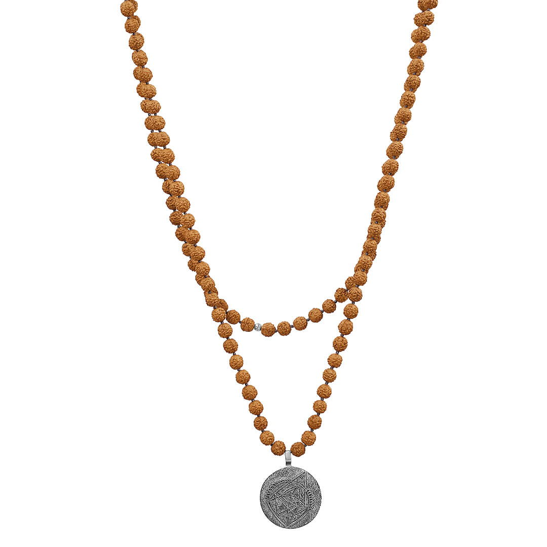 Ganesh Yantra Mala Silver 2