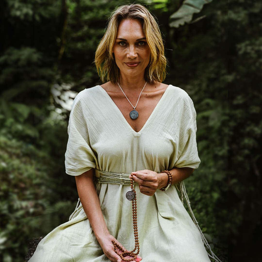 Ganesh Yantra Mala Silver 5