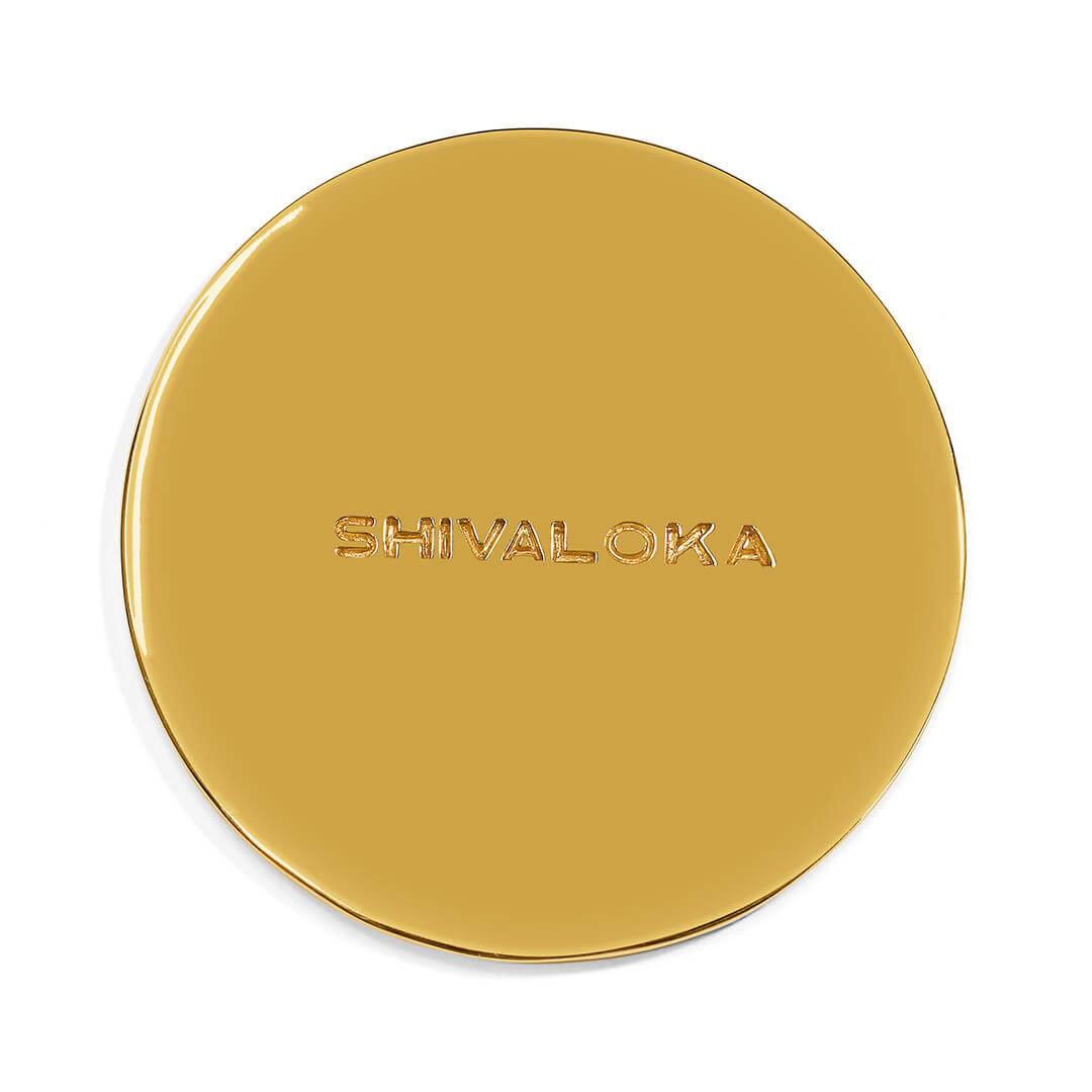 Ganesh Yantra Medallion gold 7cm-2