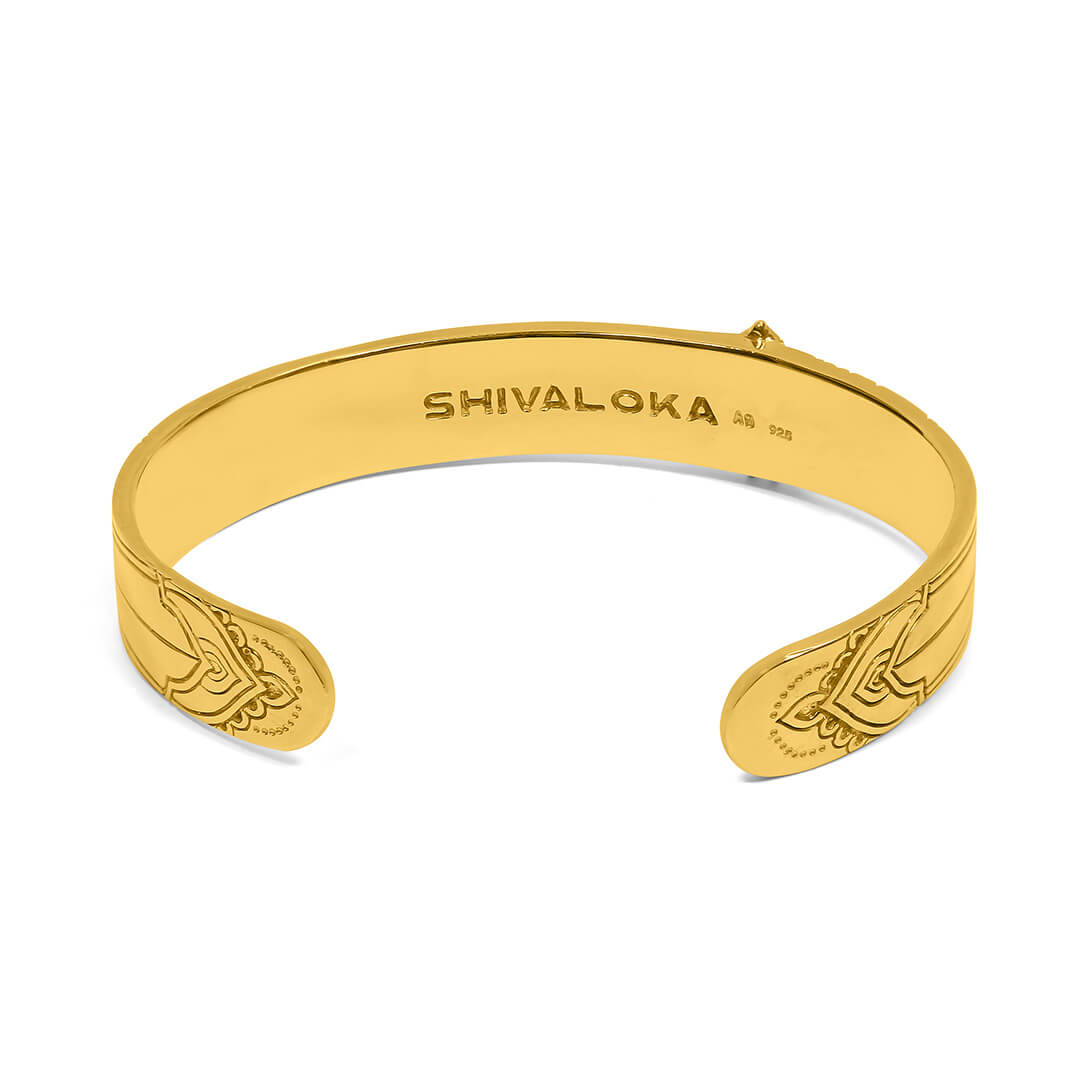 Vighnaharta Cuff gold 4
